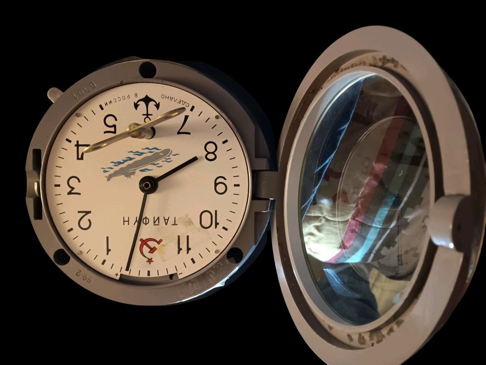 WWII Soviet Navy Submarine Clocks