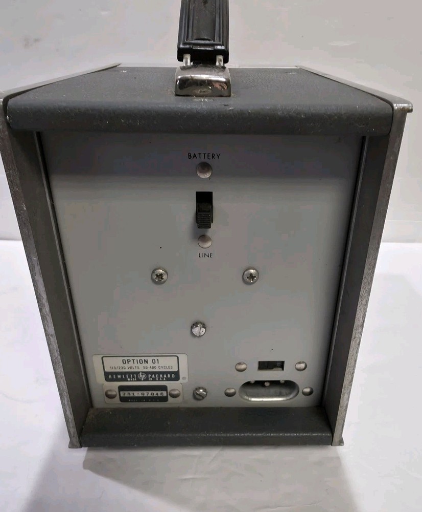 Vintage Hewlett Packard 427A Voltmeter Untested
