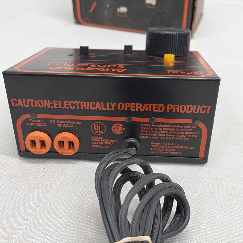 Troller Autopulse Transamp 1 Model Railroad Power Pack TESTED