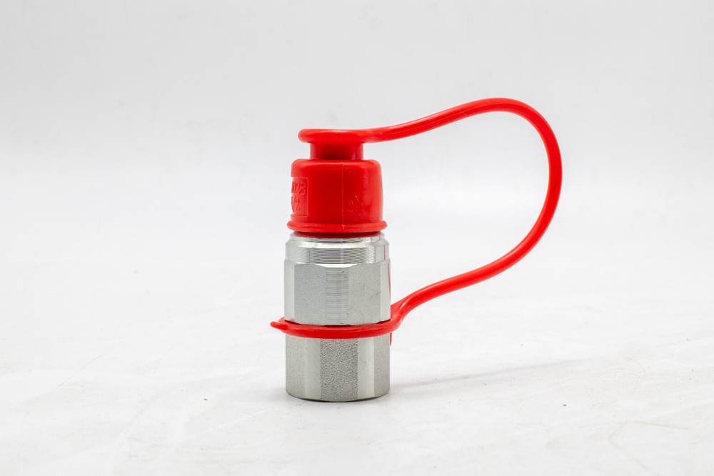 1/2"Flat Face Hydraulic Quick Coupler Connect Coupling Set Durable 1 Sets