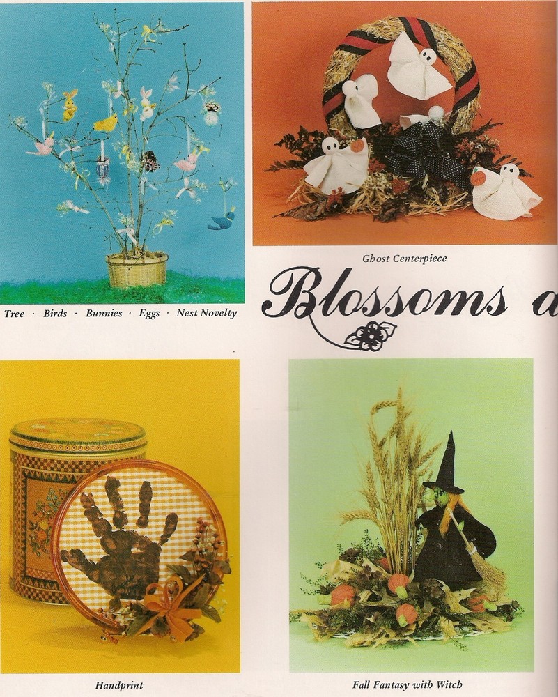 Wedding & Spring Centerpiece Patterns - Craft Book:#PD2013 Blossoms and Bows