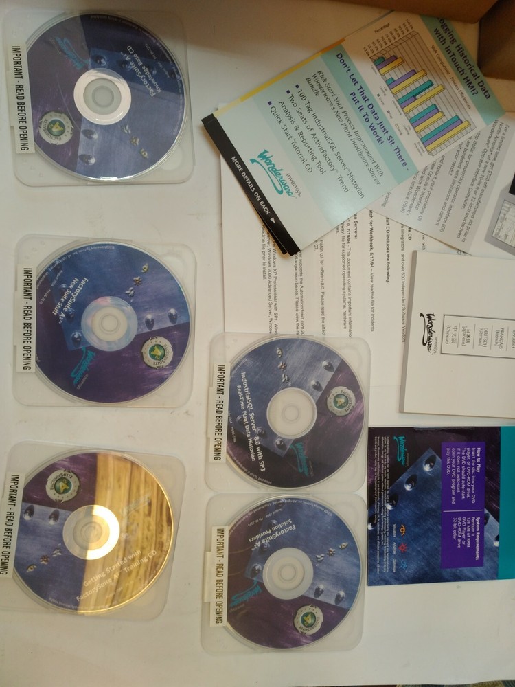 Invensys Wonderware FSA2 Customer Support Vol. 2 2004 Update CD Pack