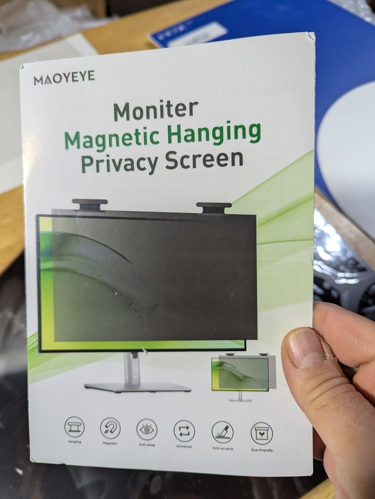 [2 Pack] 21.5 Inch Laptop Privacy Screen Filter Magnetic Installation Protector