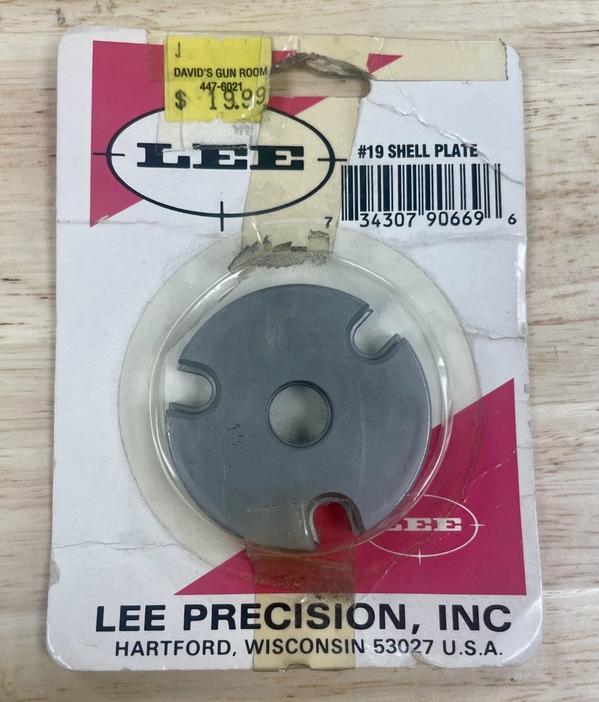 LEE #19 Shell Plate