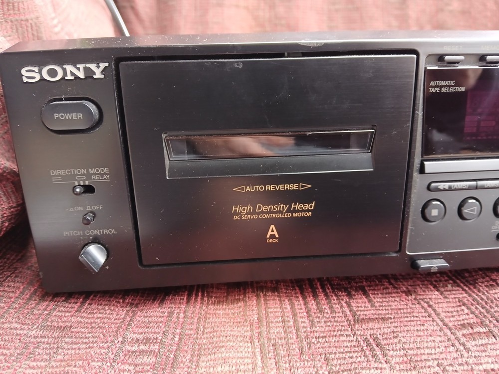 sony stereo cassette deck tc-we475