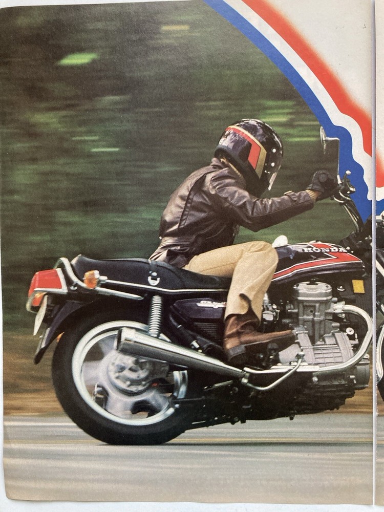 1978 Honda CX-500 Motorcycle Print Ad