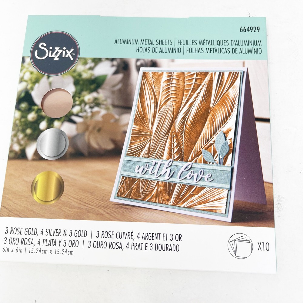 Sizzix Thinlits To The Moon Back Cutting Dies Metal Sheets Bundle NEW