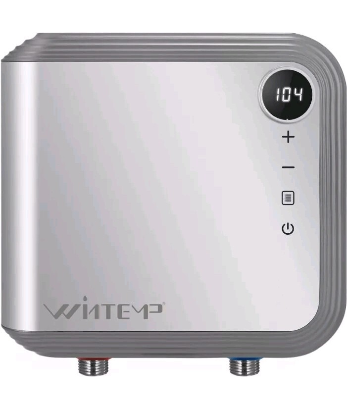 New Wintemp Tankless Electric Water Heater Model KFU135 0.26 GPM 30A