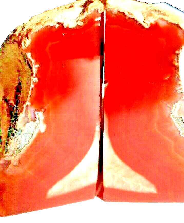POLYCHROME JASPER BOOKENDS MOTHER NATURES DESIGN