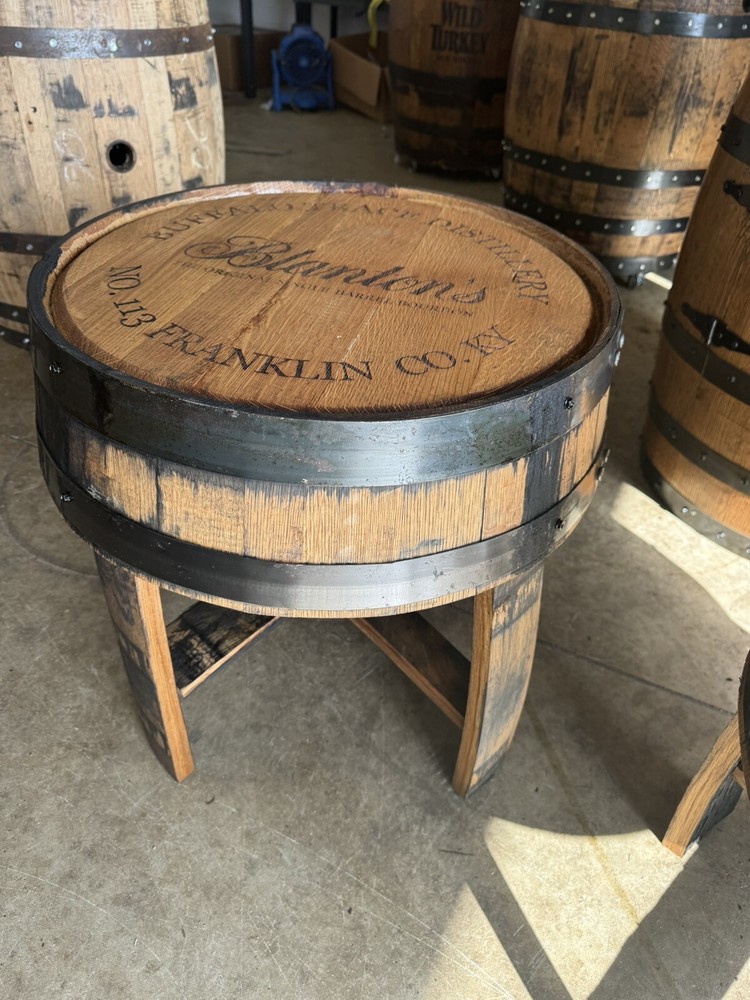 Blanton’s Bourbon Barrel Side Tables