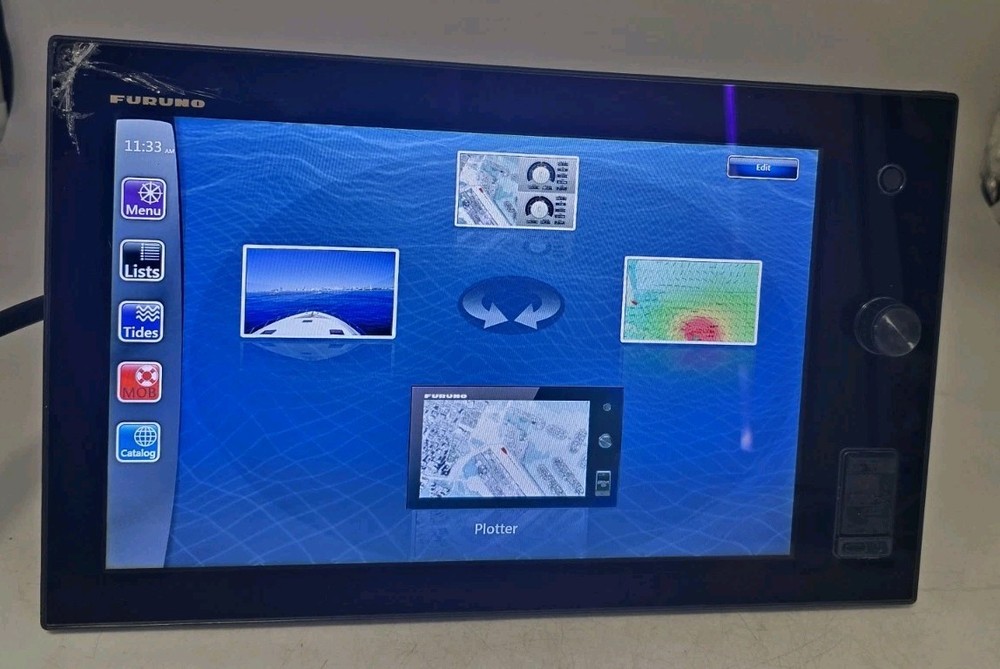 Furuno TZT14 *Cracked Screen* Multi Function Display 14" LCD Operable