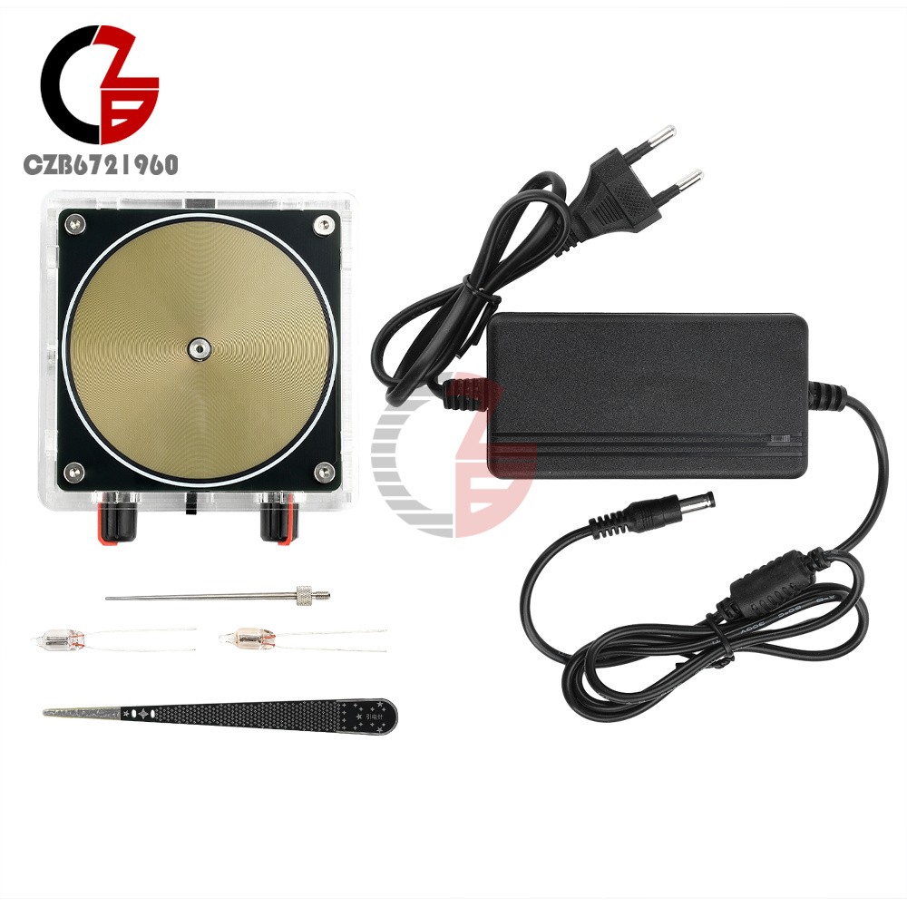 Bluetooth Music Tesla Coil Plasma Loudspeaker Touchable Artificial Lightning DIY