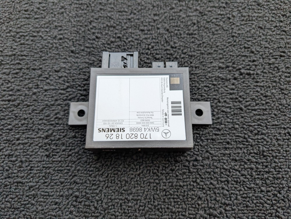 Chrysler Crossfire Ignition Immobilizer Relay Module - A1708201826 - FREE SHIP