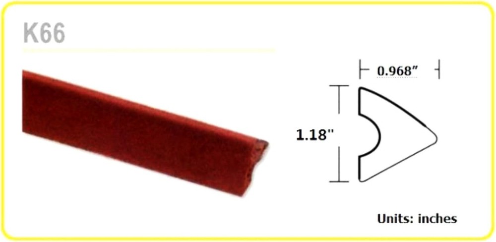 6pcs Rubber Bumper Billiard Pool Table Rail Cushions Replacement for 8ft Table