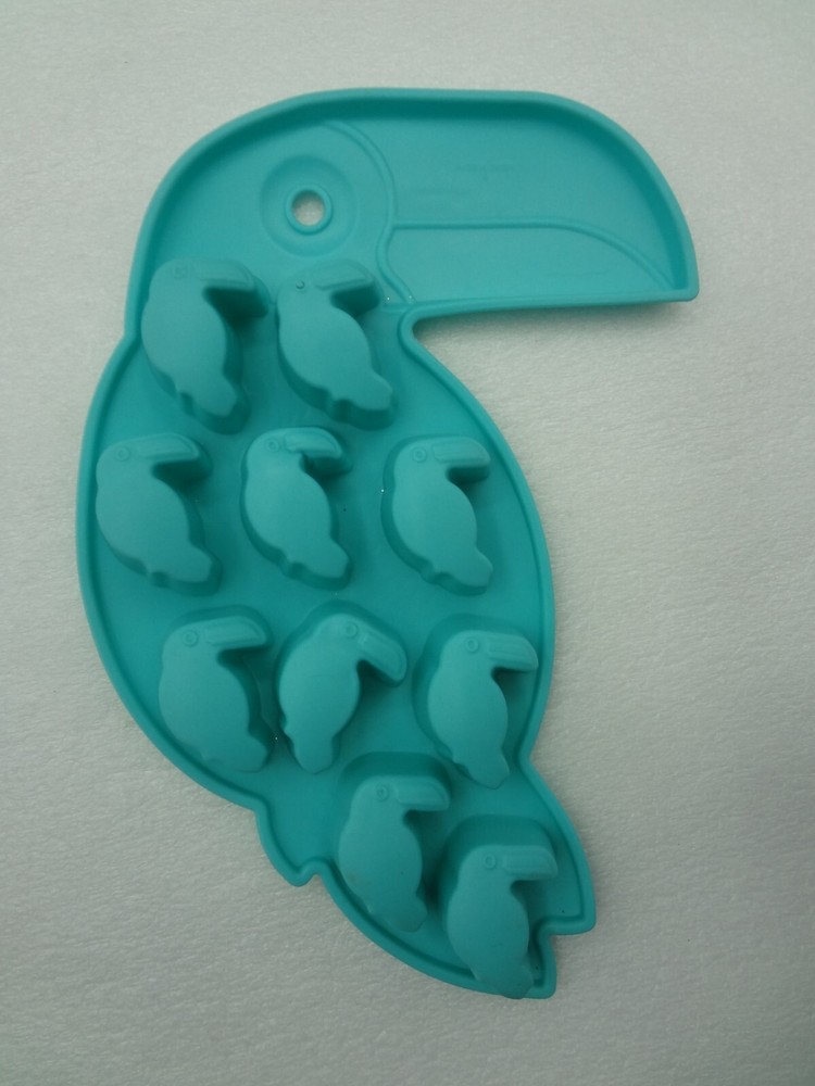 Tucan Bird Silicone Candy Mold Ice Cube Tray