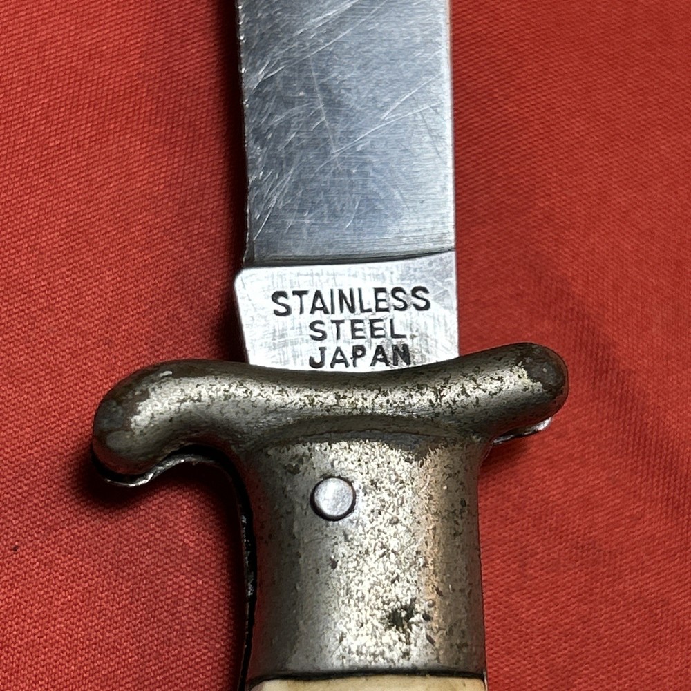 Japan Foldable Knife Broken Tip Vintage