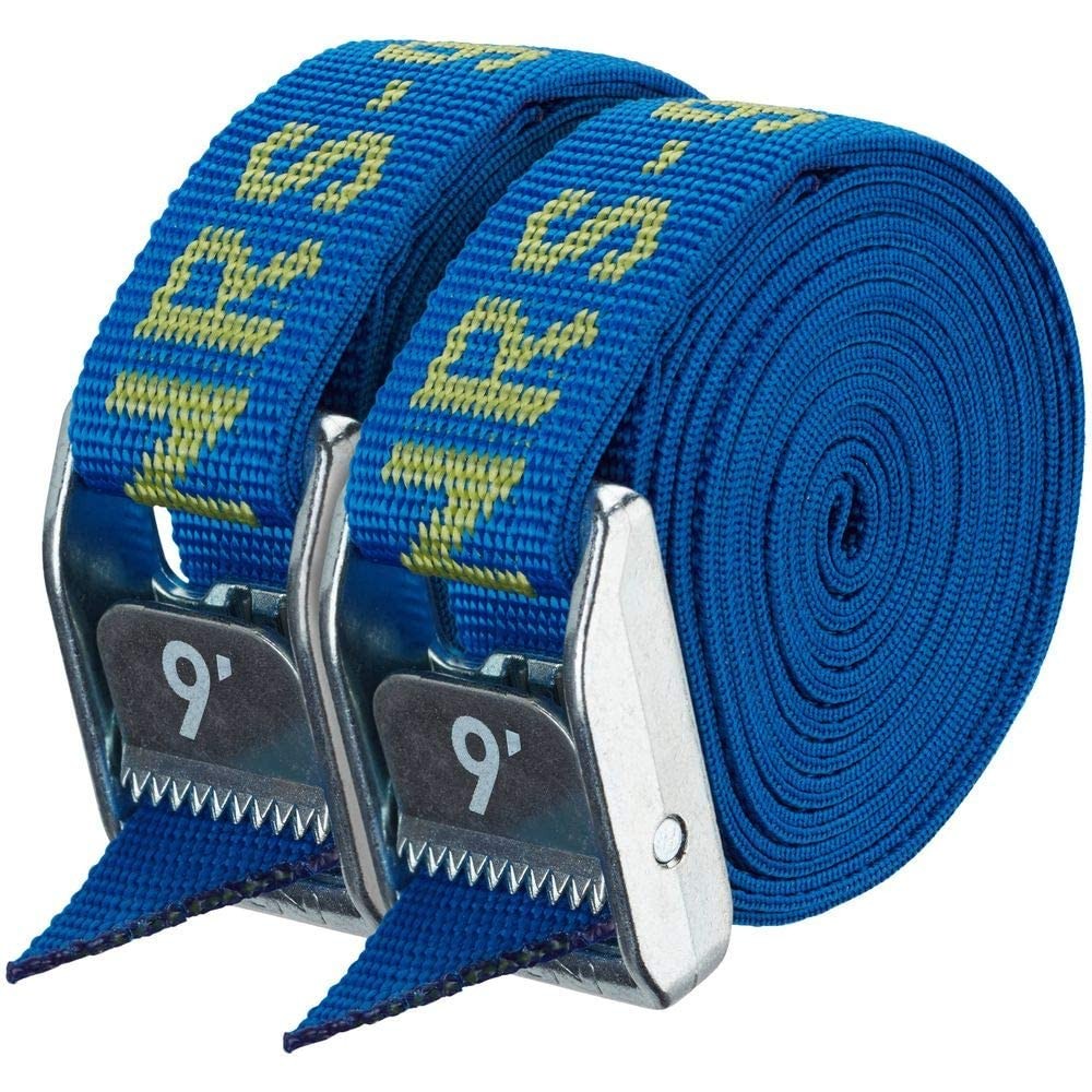 NRS 1" HD Tie-Down Straps Iconic Blue 9'