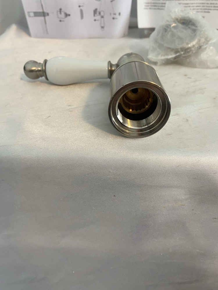 Rohl Single-￼White ceramic valve handle concealer valve brand new