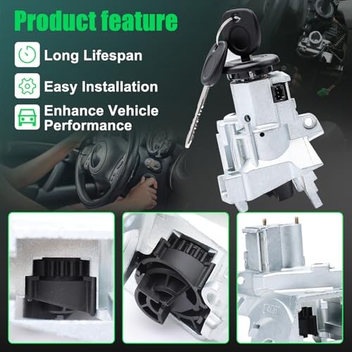 Ignition Lock Cylinder Switch & Ignition Lock Cylinder Housing for Chevy