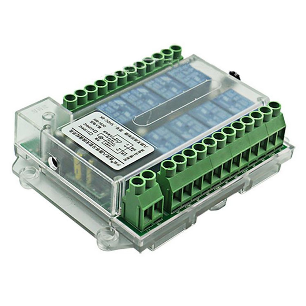 Safe 8 Channel Wireless RF433MHz Remote Control Switch Relay Module DC8-86V