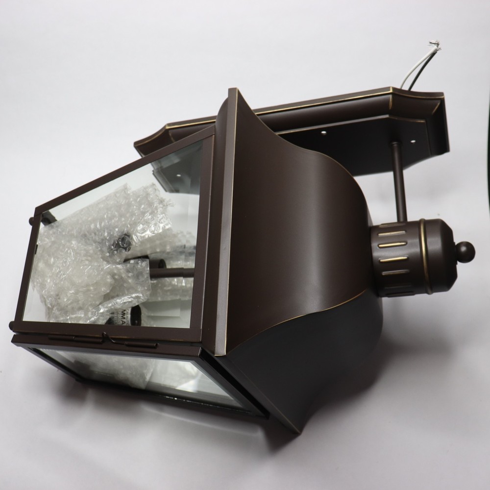 Progress Lighting Andover Three-Light Large Wall Lantern Bronze P5689-20