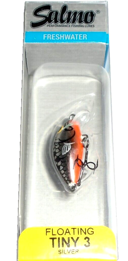 Salmo Tiny 3 Floating Crankbaits (Silver)