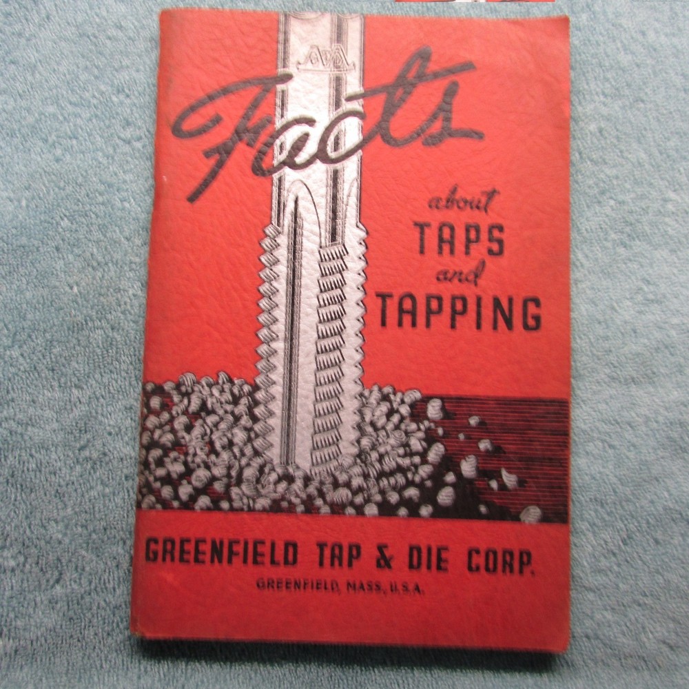 Facts About Taps & Tapping Booklet   1938