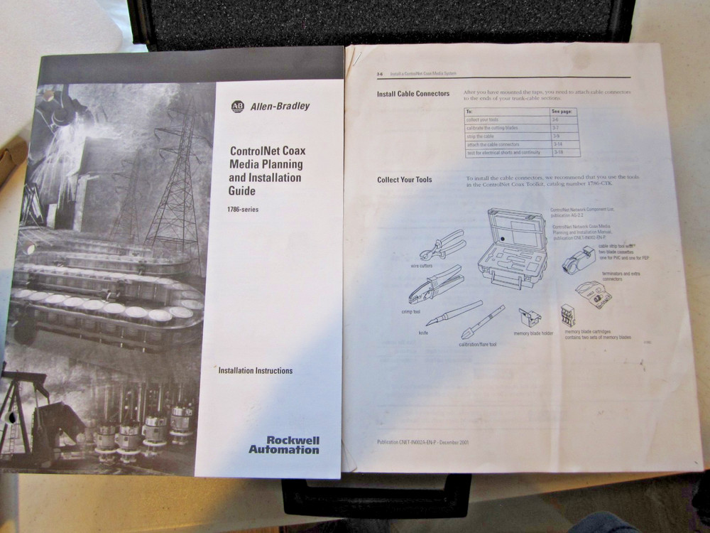 Allen-bradley Controlnet Coax Tool Kit 1786-CTK-B