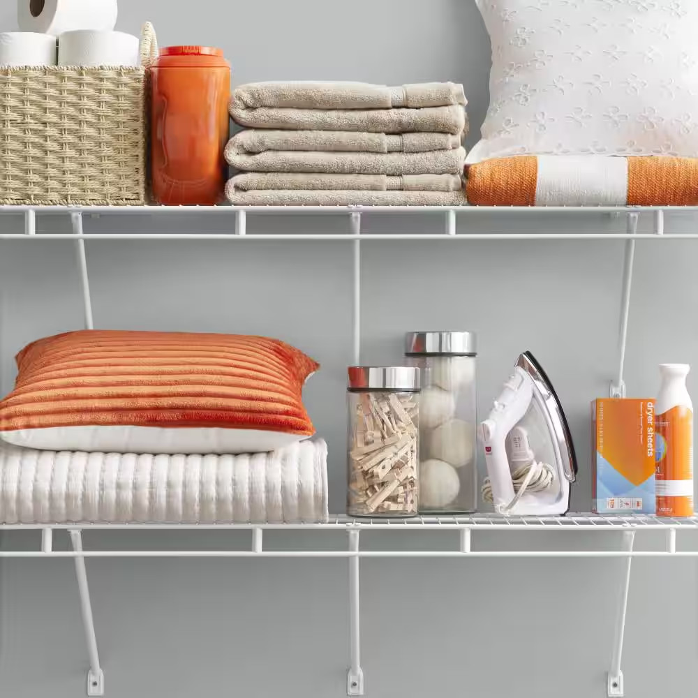 Fixed Rod Wire Shelf 6 Ft. X 12 In.