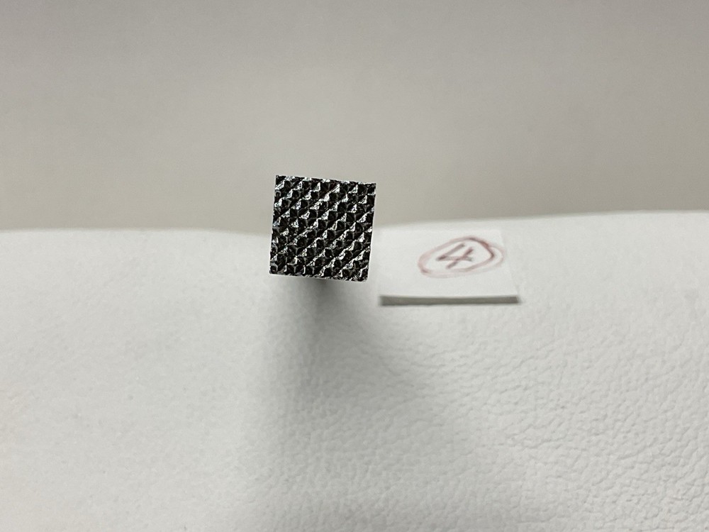 EARLY TOOL UNMARKED, Geometric Leather Stamping Tool