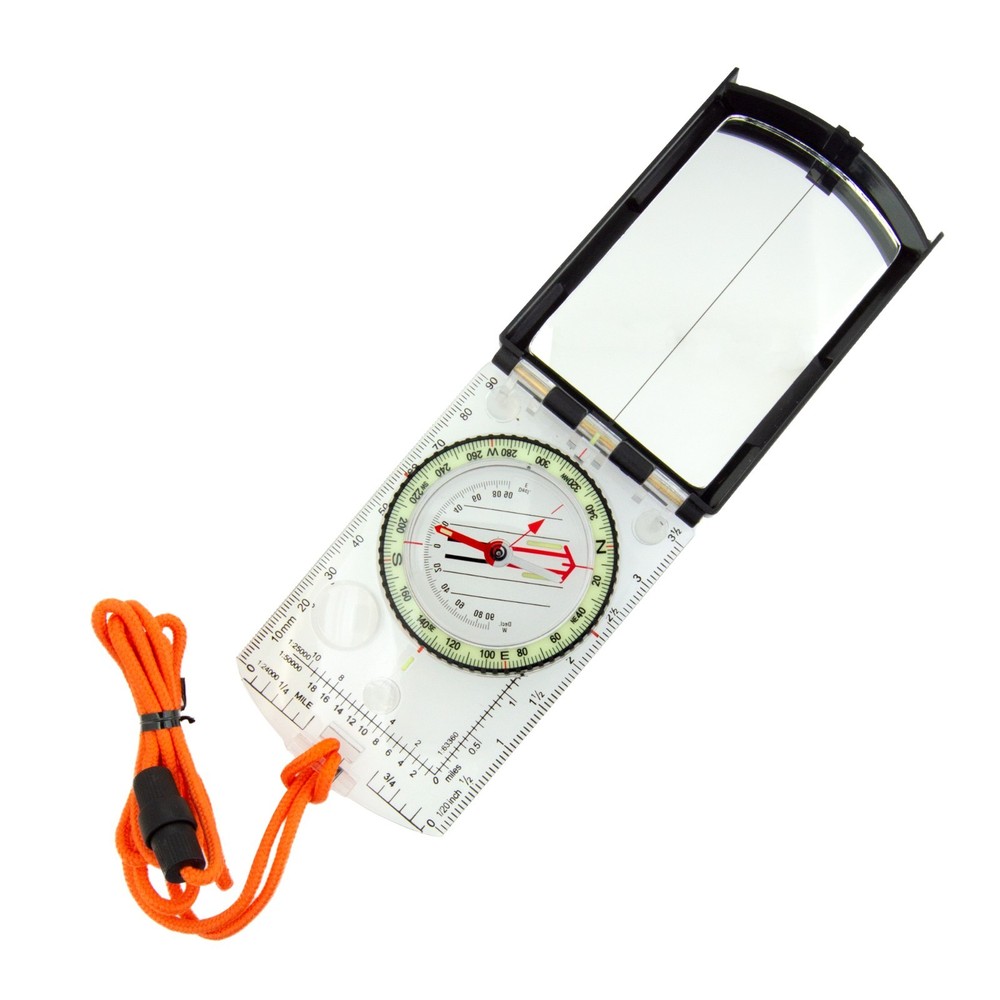 Sun Company ProSight Compass - Sighting Map Compass with Adjustable Declination