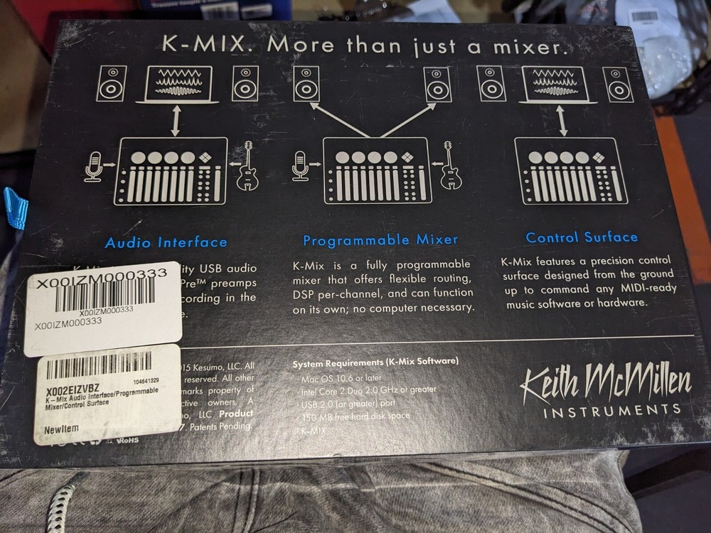 Keith MCMillen K-737 K-Mix Audio Interface/Mixer