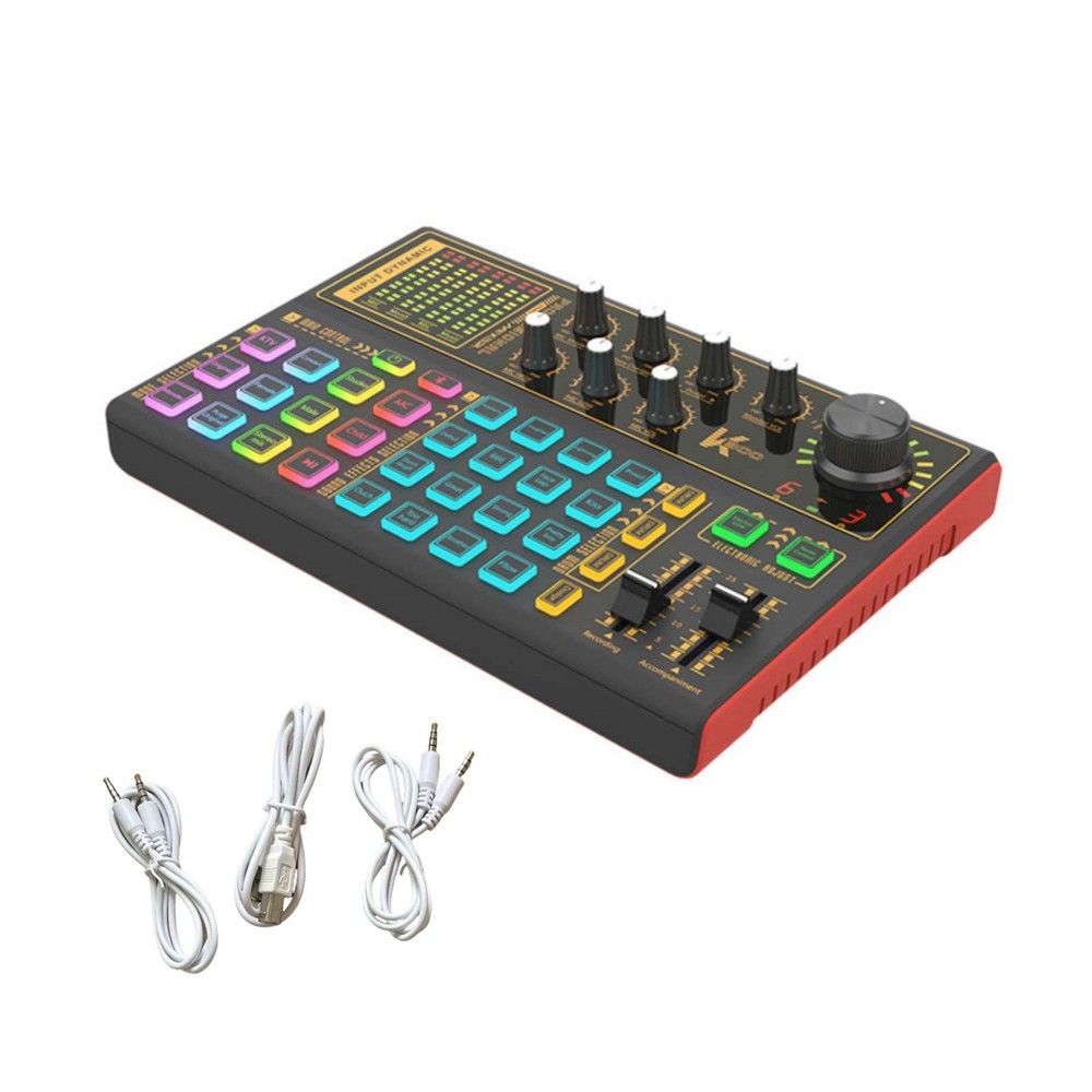 K300 Versatile Sound Card For Win/Mac OS/Android/IOS Wide Compatibility