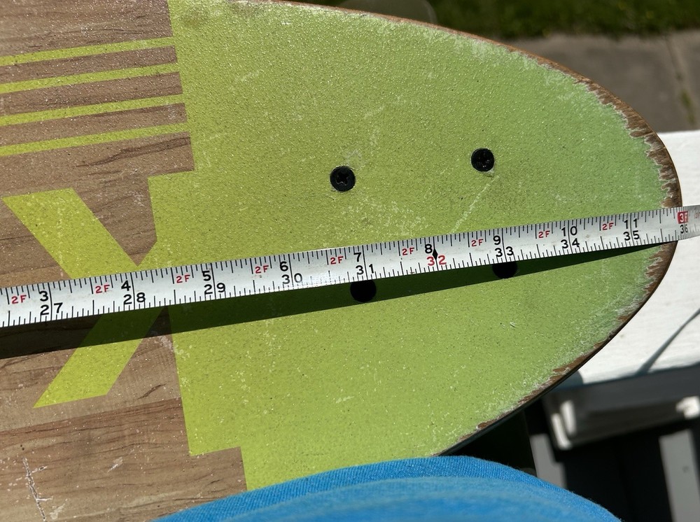 KRYPTONICS Skateboard Sun & Palm Trees 36" Complete Longboard