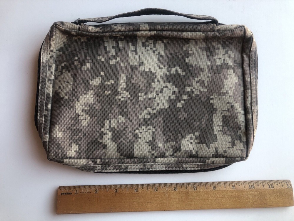 Camouflage Canvas Bible Cover