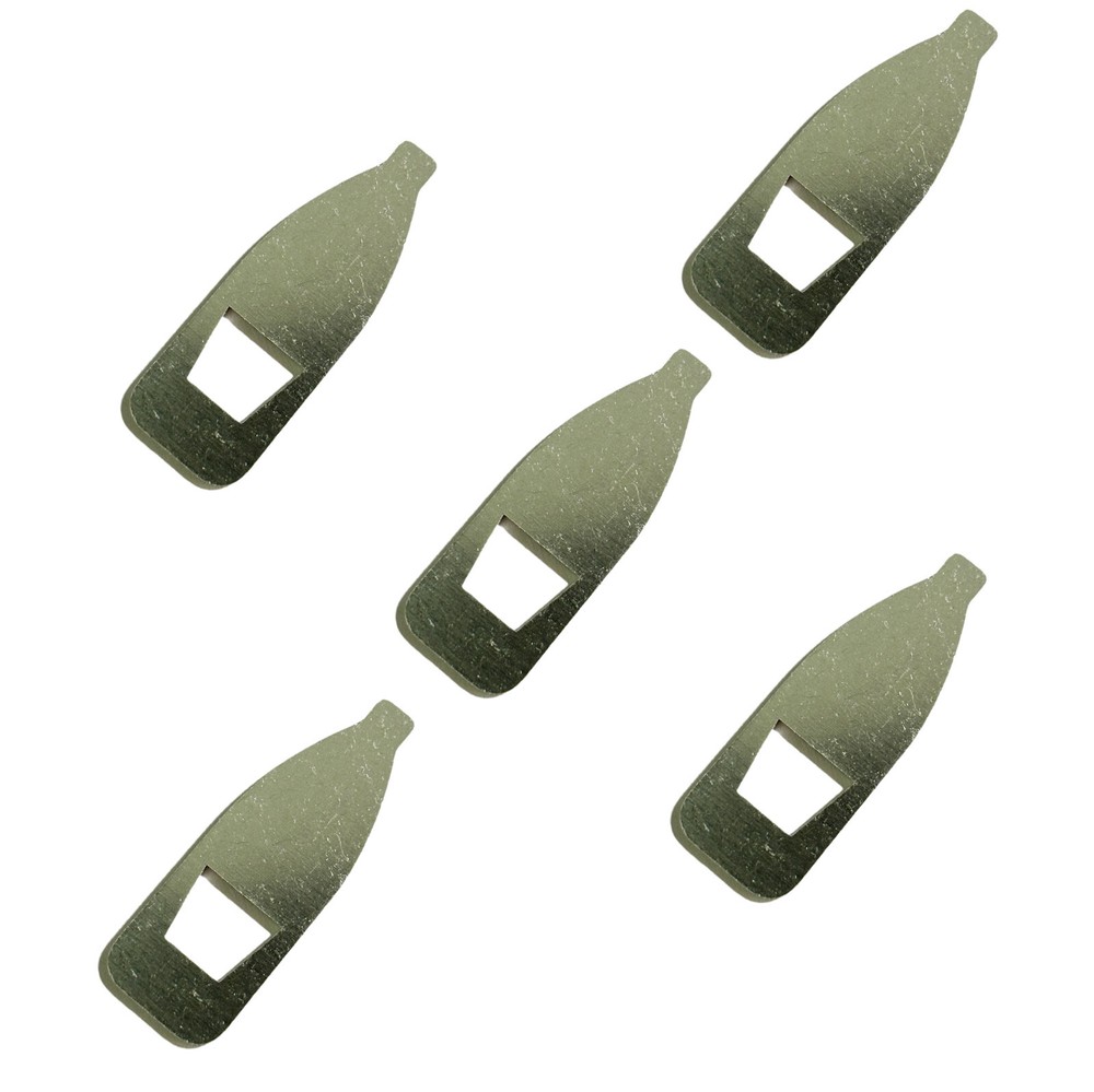 10x 4/4 Cello Aluminium Bow Tip Material Tip Tream Bow Making Restore Fix