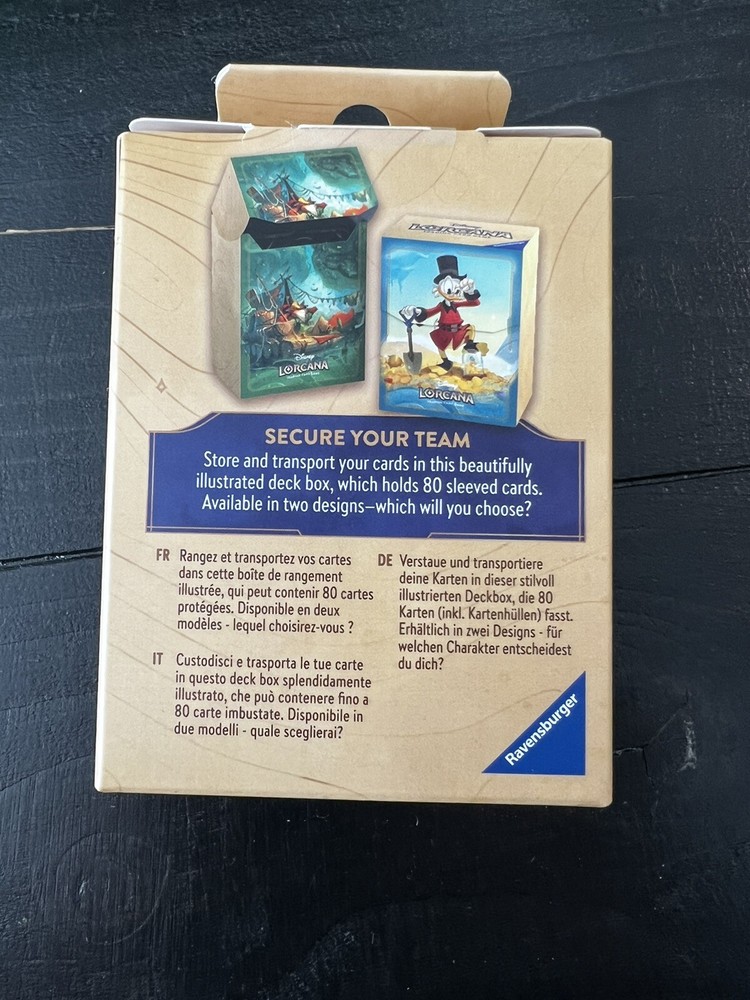 Disney Lorcana Robin Hood Deck Box