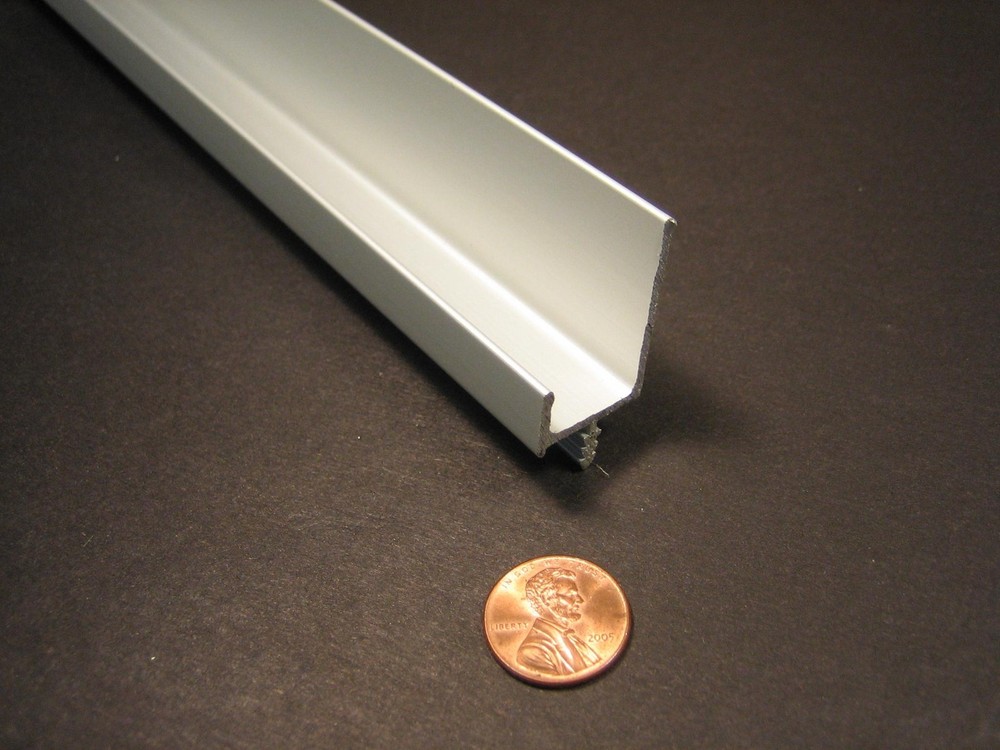 NYM #1510 ALUMINUM DRAWER PULL, SATIN ANODIZED FINISH