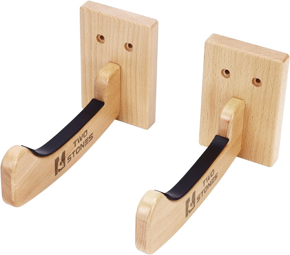 Multi-Purpose Wooden Surfboard Mount - Protects & Displays - Modern Aesthetic