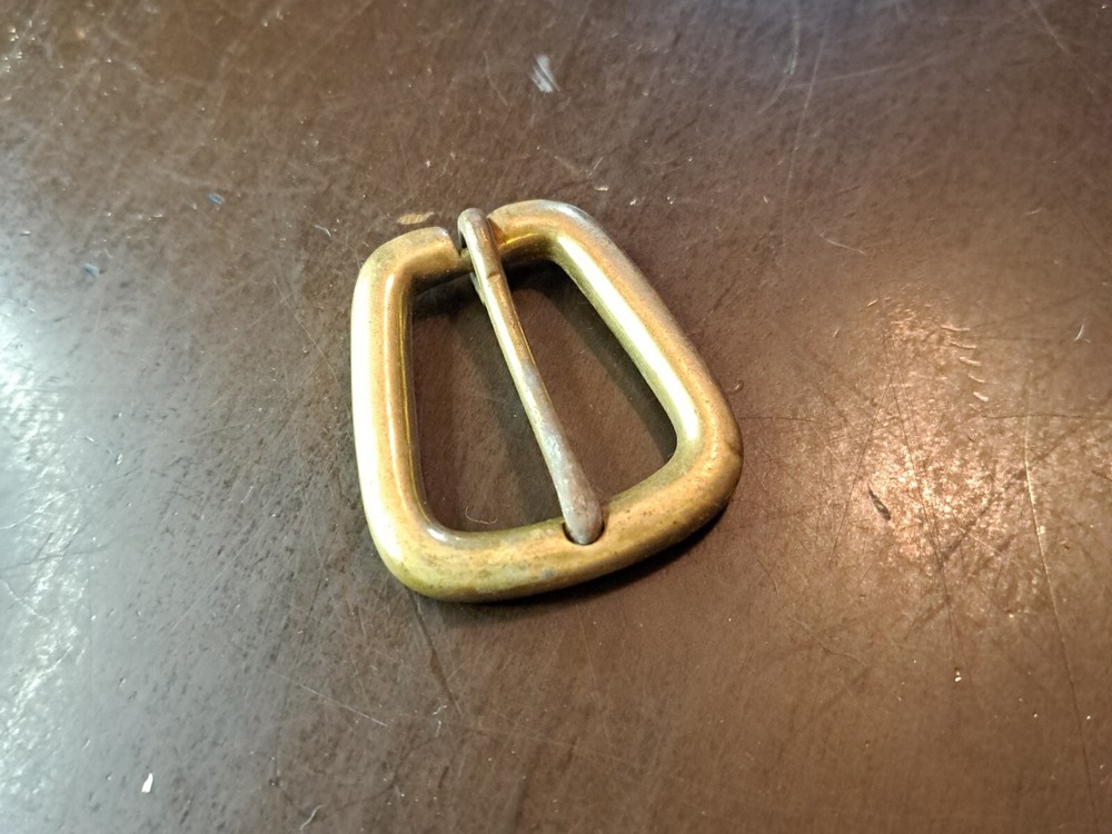 SOLID CHUNKY BRASS BELT BUCKLE [ 3/4" - 1-1/2"] LEATHERCRAFT