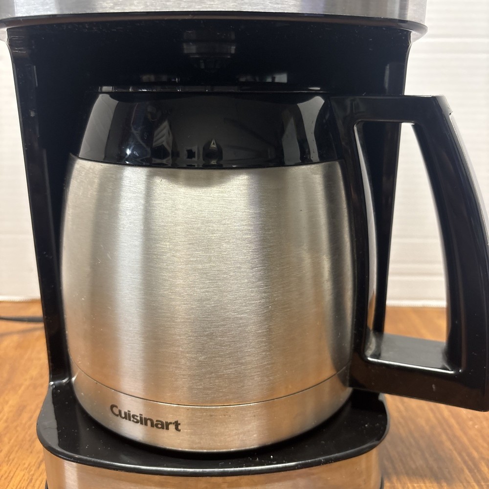 Cuisinart DCC-3850TG 12-Cup Programmable Thermal Coffeemaker Silver