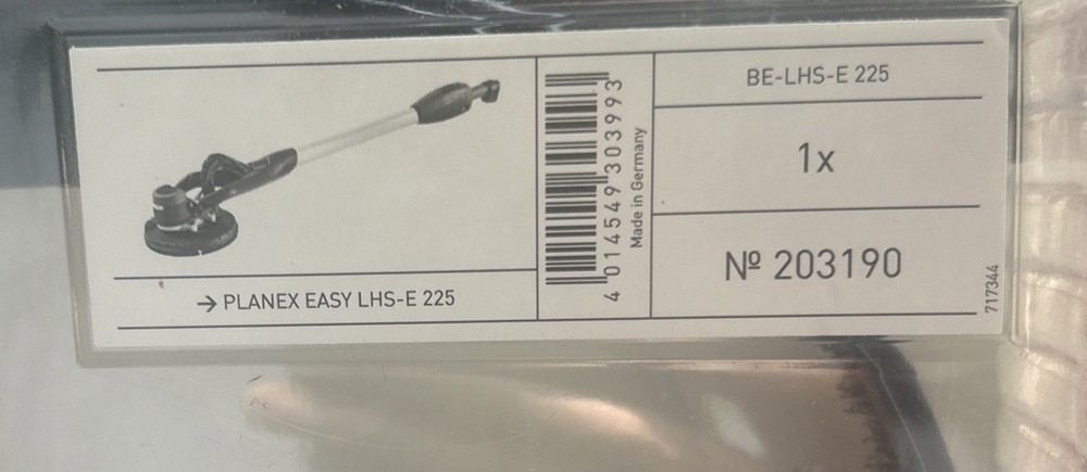 NIB Festool 203190 Planex Easy Brush Insert