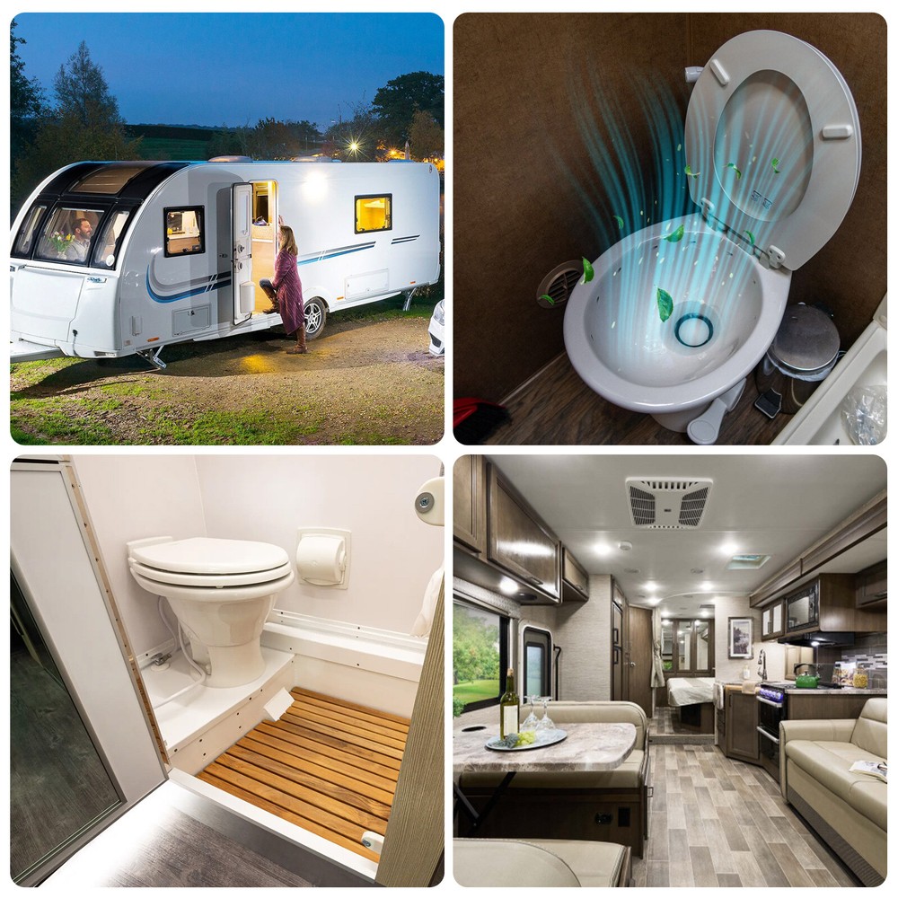 RV Toilet Seal for Dometic 300 310 320 Series, Flange, Flush Ball & Base Gasket