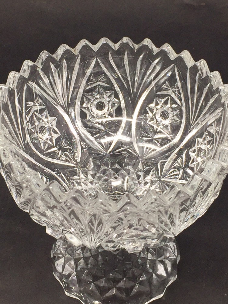 Pressed Pattern Glass 4-1/2 Inch Compote