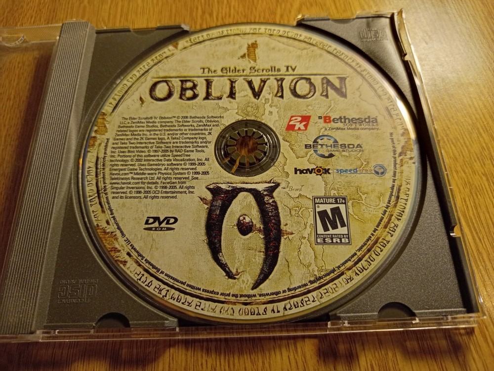 The Elder Scrolls IV Oblivion (PC DVD-ROM, Bethesda, 2006)