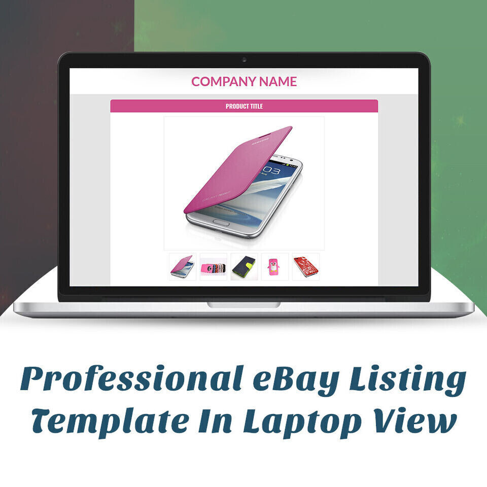 eBay Mobile Responsive Template Auction Listing Professional 2019 Design HTML