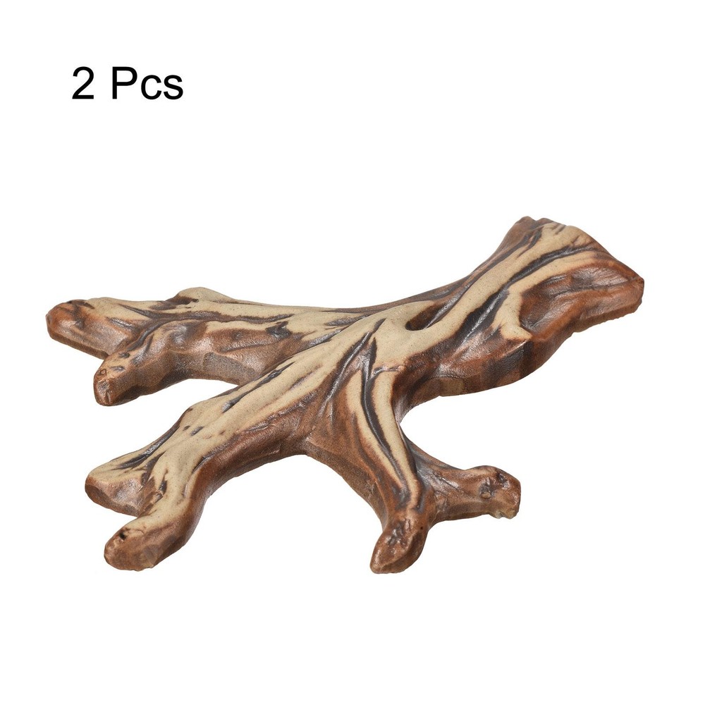 Ceramic Tree Branch #6 2pcs Artificial Trunk for Succulent Planter