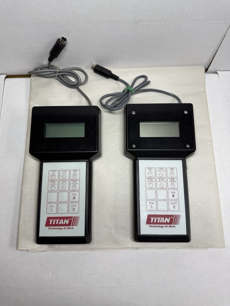 (Read Desc.) TITAN HANDHELD PROGRAMMER KIT FOR ix AIRLESS SPRAYERS UNTESTED