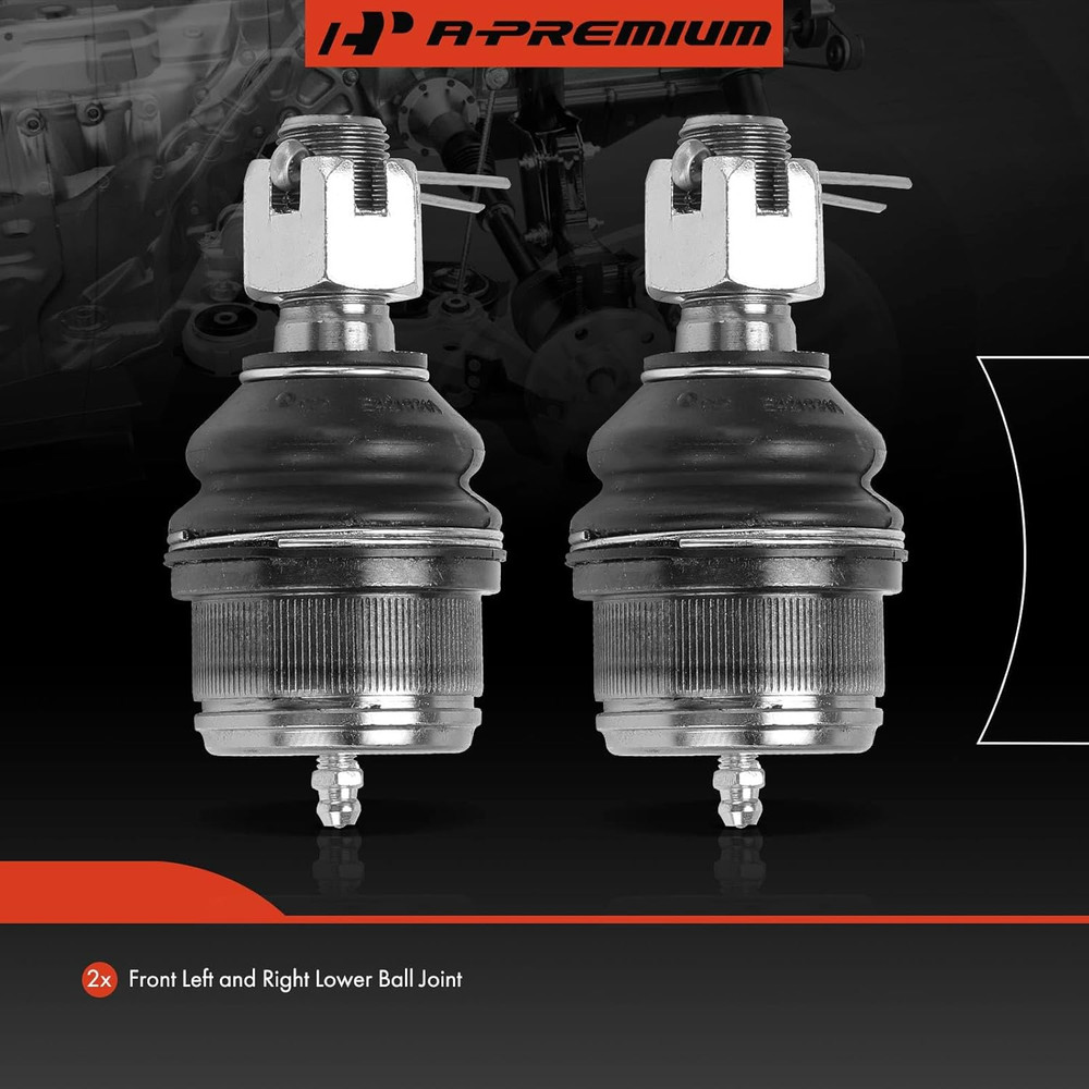 2 X Front Lower Ball Joint, Compatible with Dodge Ram 1500, Ram 2500, 2000-2001,
