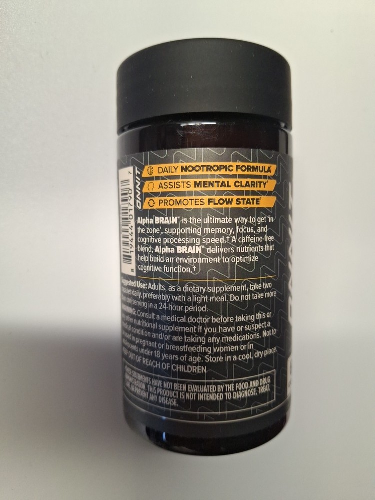 Alpha Brain Daily Cognitive Support 60 Capsules